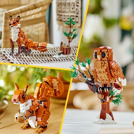 Regalo LEGO Creator 31154 - Zorro ardilla búho