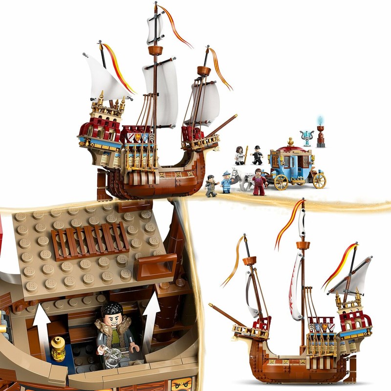 Construcción LEGO Harry Potter escenas icónicas