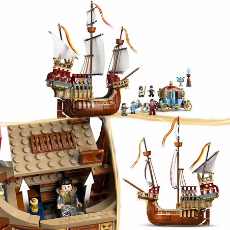Construcción LEGO Harry Potter escenas icónicas