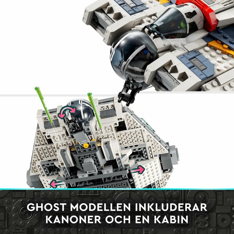 Recrea batallas épicas con Lego Star Wars set 75357