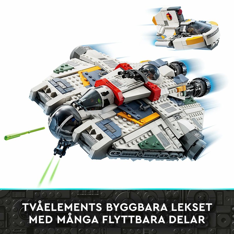 Minifiguras exclusivas Lego Star Wars Ghost & Phantom II