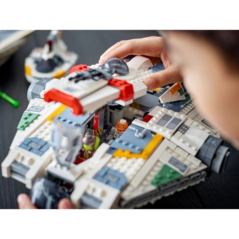 Diseño auténtico Lego Star Wars naves