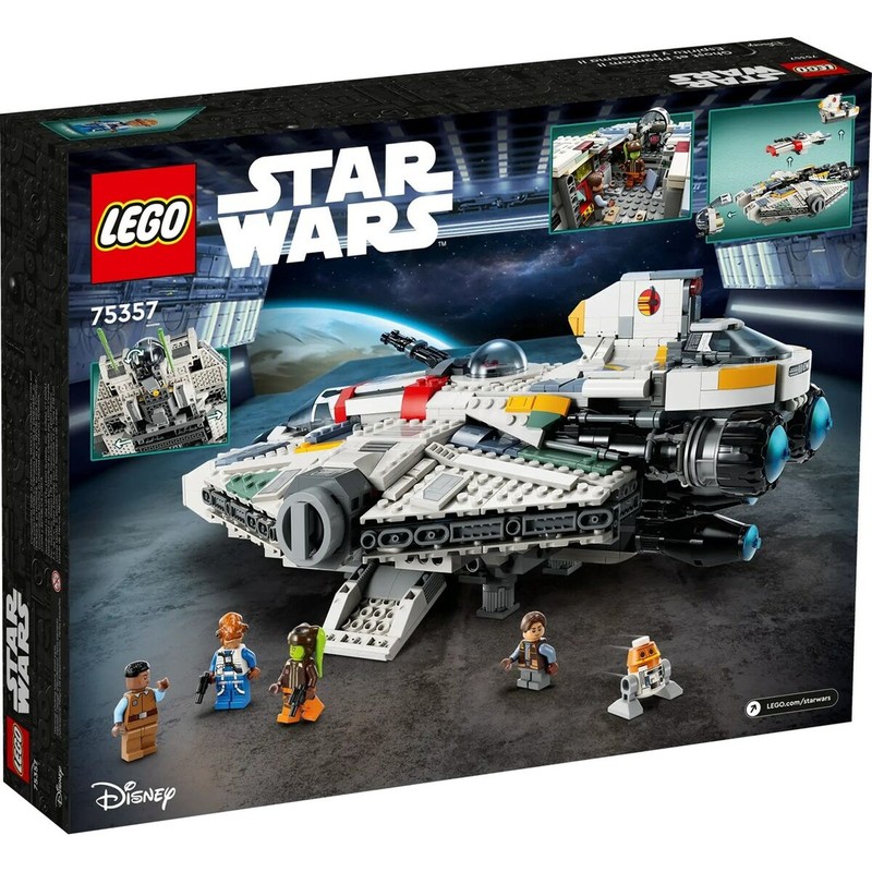 Lego Star Wars 75357 Ghost Phantom II con personajes