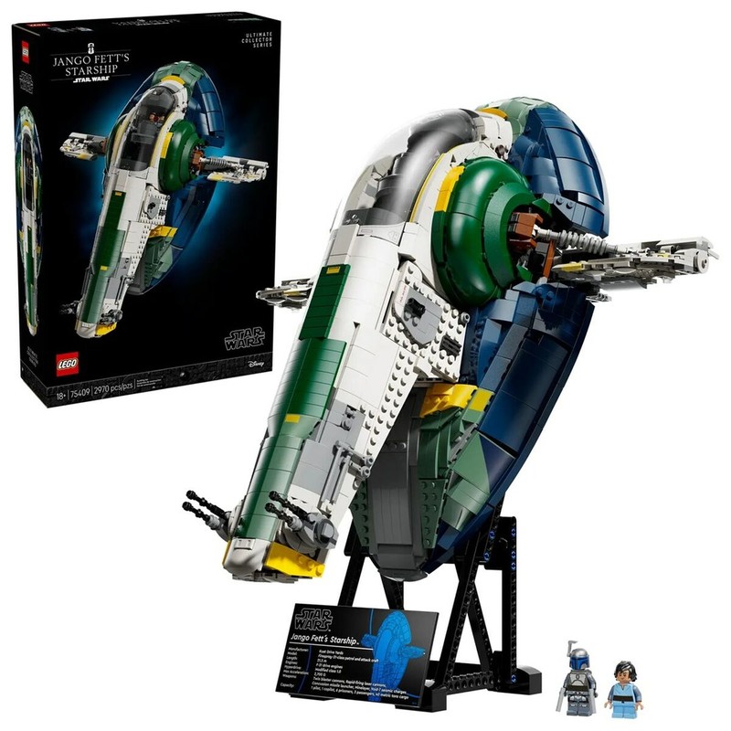 LEGO Star Wars Jango Fett, maqueta de construcción para adultos