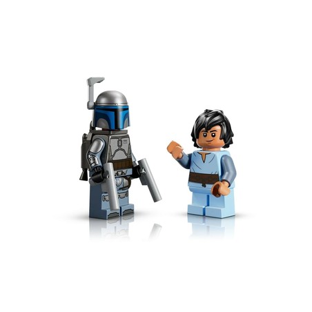 Vista trasera de la nave LEGO de Jango Fett
