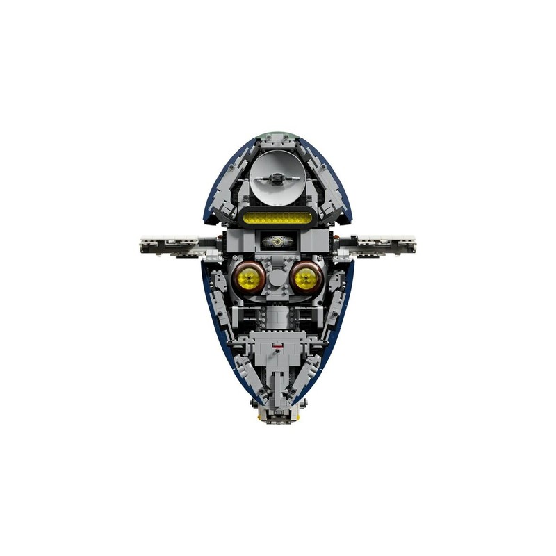Maqueta de la nave de Jango Fett, escala y proporción