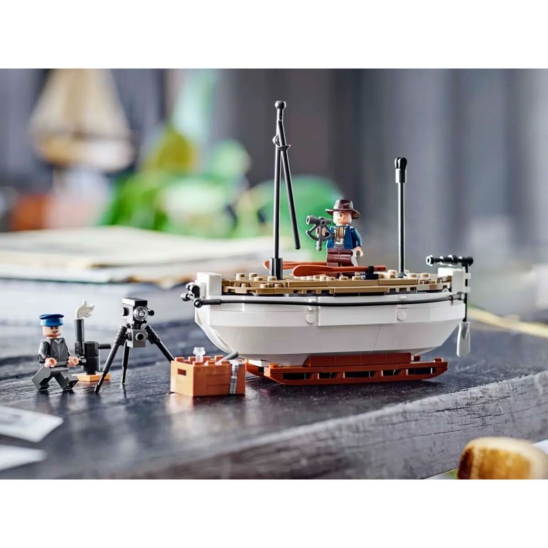 Maqueta Lego Shackleton's Lifeboat detallada para coleccionistas