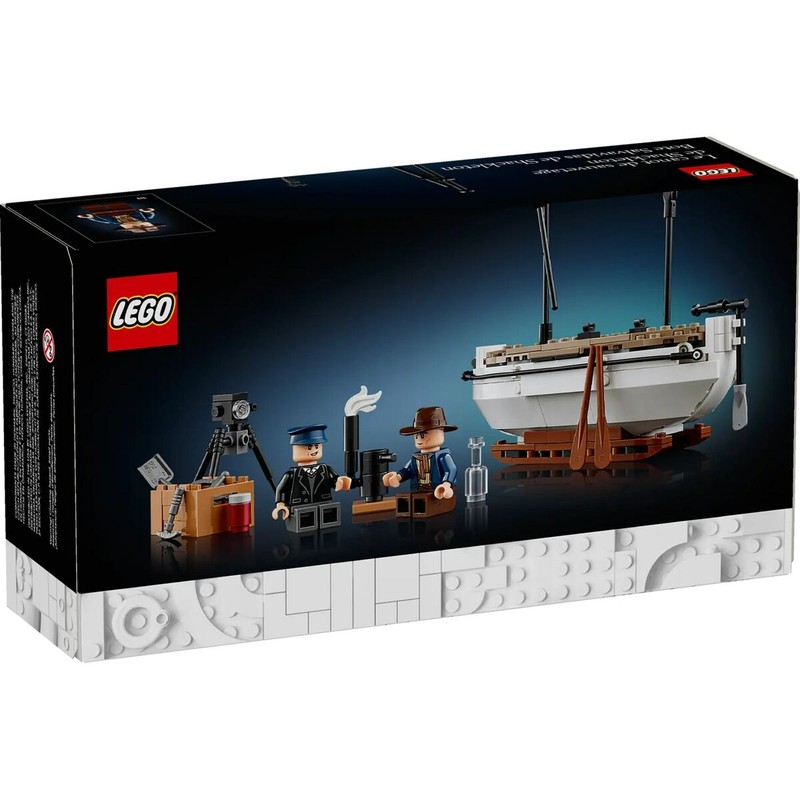 Regalo Lego original para adultos: Shackleton's Lifeboat para coleccionar