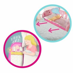 Juguetes construcción niños: Muñeca Bebé Famosa Sleep 35 cm con cuna 2