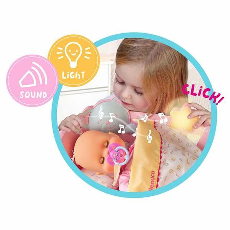 Set construcción educativo de juego simbólico: Muñeca bebé con accesorios