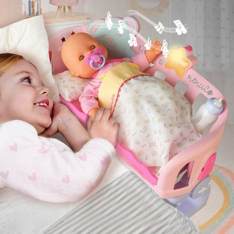 Muñeca con sonidos, juguete construcción motricidad fina para manos pequeñas