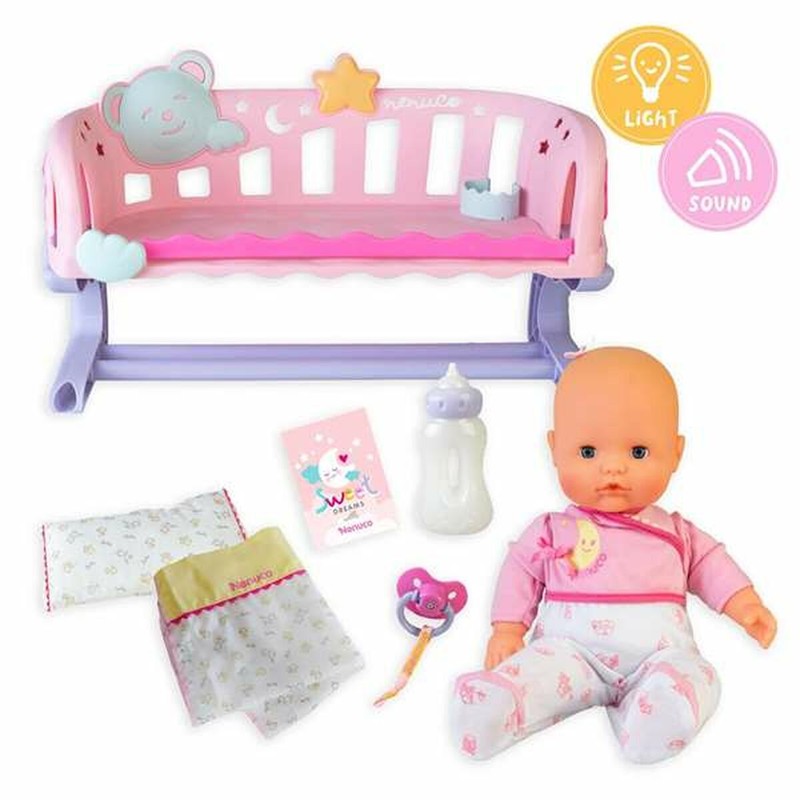 Muñeca y accesorios para construcción niños 3 años, fomentando roles