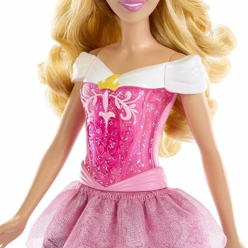 Detalle de la Muñeca Disney Princess Aurora, perfecta para construcción niños 3 años