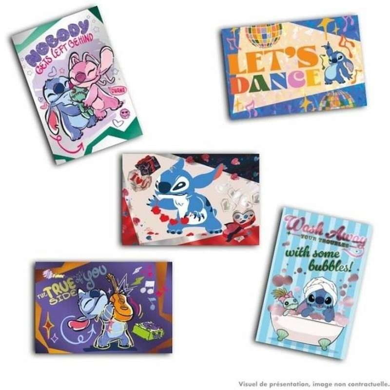 Pack de 120 cromos Stitch, el regalo perfecto para niños y coleccionistas