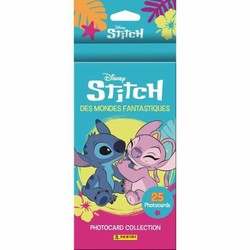 Cromos Panini Stitch Fantasy Worlds - Pack 25 piezas Disney
