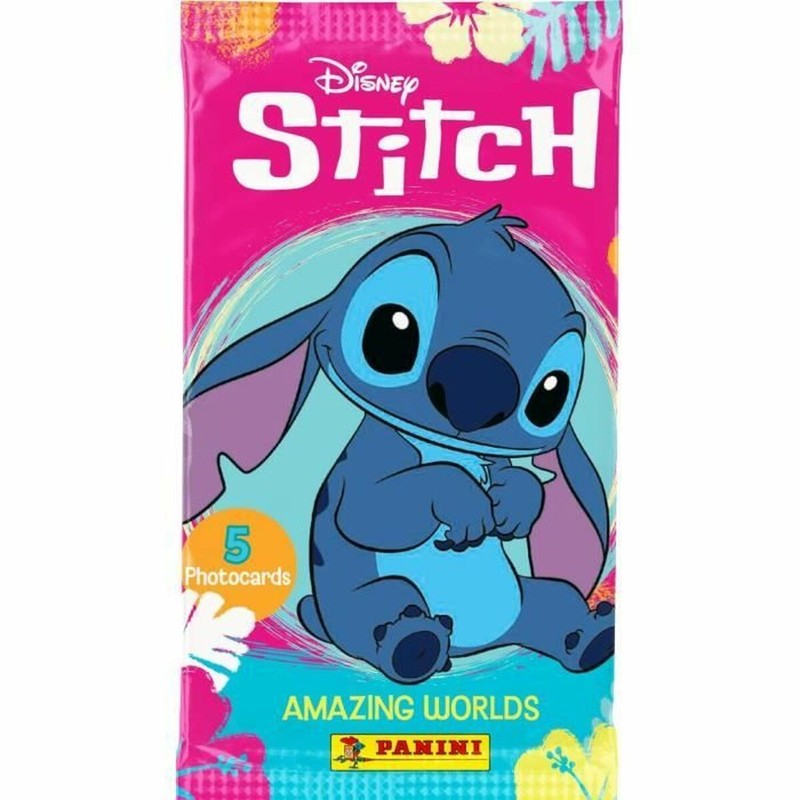 Stitch Fantasy Worlds - Cromos coleccionables para niños