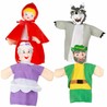 Marioneta peluche Caperucita Roja Colorbaby en acción