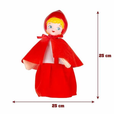 Marioneta de peluche del Lobo Feroz para juego simbólico infantil