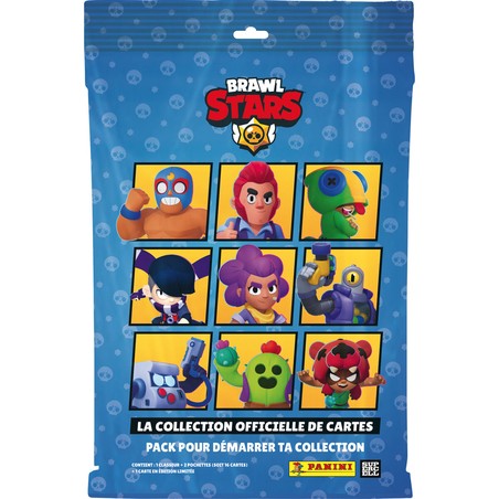 Pack de 16 cromos Panini Brawl Stars para coleccionar