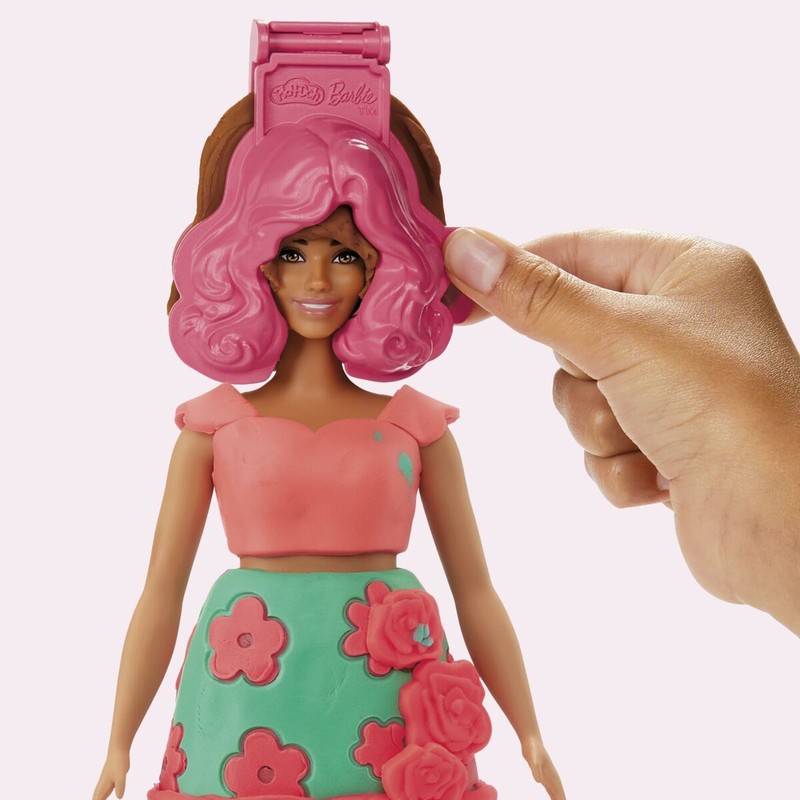 Plastilina de colores Play-Doh para modelar figuras y flores