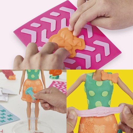 Embalaje del Juego de Plastilina Play-Doh Barbie Pearls & Bows