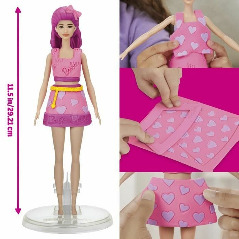 set completo Play-Doh Barbie para modelar