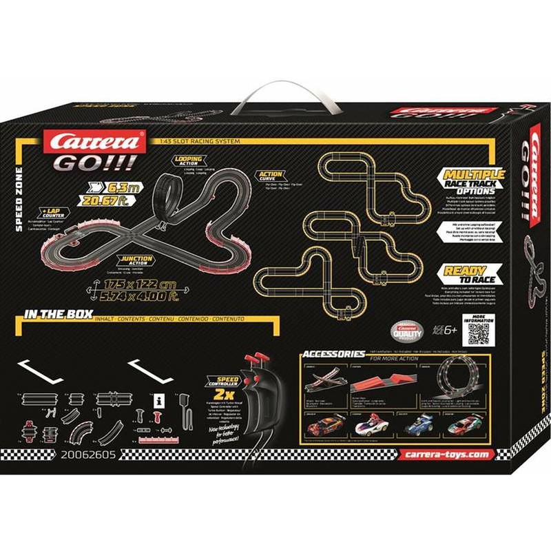 Vista general de la pista hot wheels compatible montada