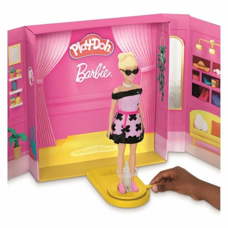 juego de modelado Play-Doh Barbie para pequeños artistas