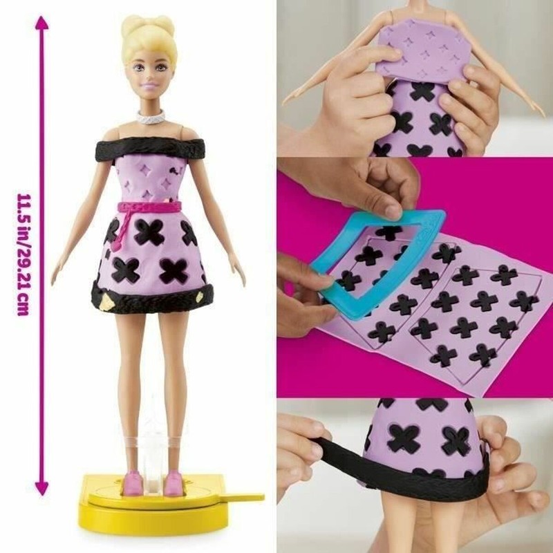 caja del juego de plastilina Play-Doh Barbie Designer Fashion Show