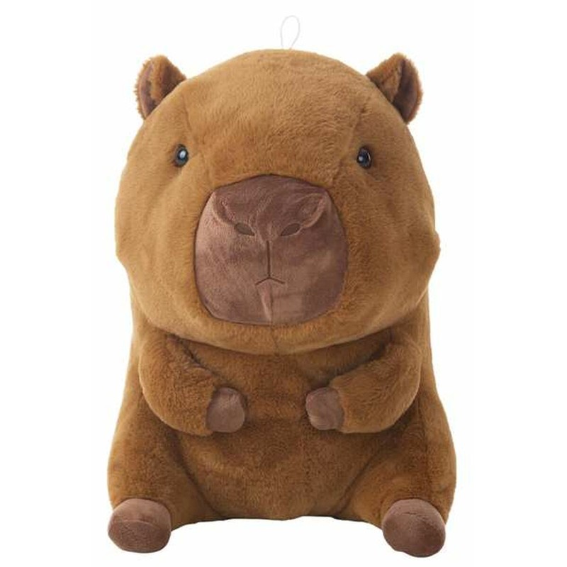 Muñeco Capy Mel de poliéster, peluche animal suave para abrazar