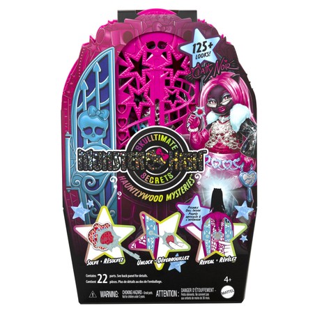 Muñeca Monster High Secrets Catty Noir, juguetes construcción niños