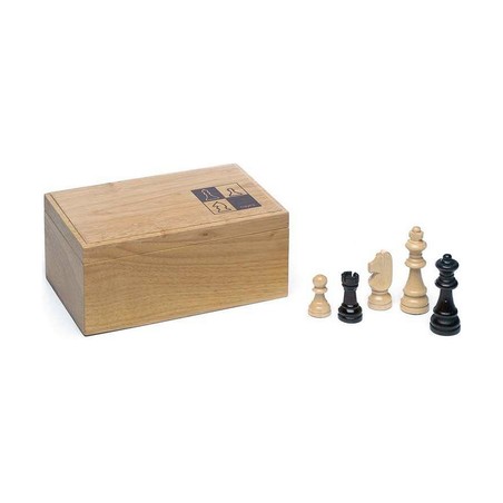 Embalaje de madera para fichas ajedrez de calidad Cayro.