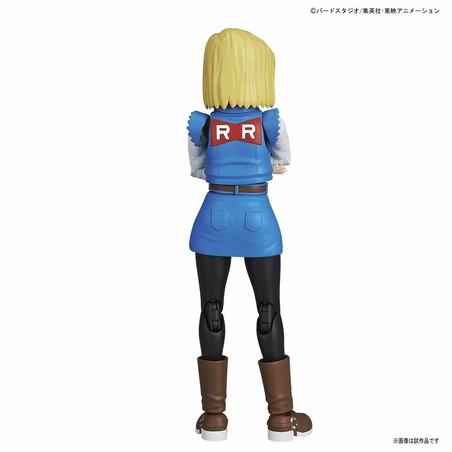 Android 18 kit de construcción, primer plano de articulaciones