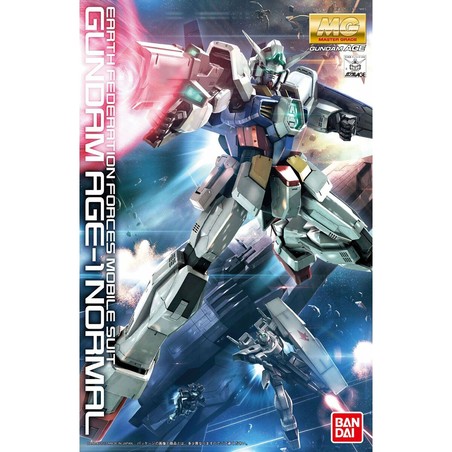 Figura Gundam AGE-1 Normal terminada, set de modelismo de calidad premium