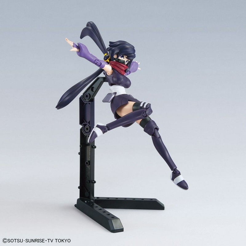 Detalle del rostro de la figura coleccionable Bandai Ayame