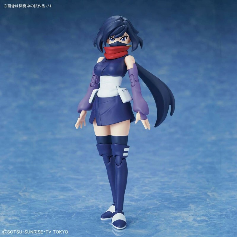 Figura coleccionable Bandai montada y lista para exhibir