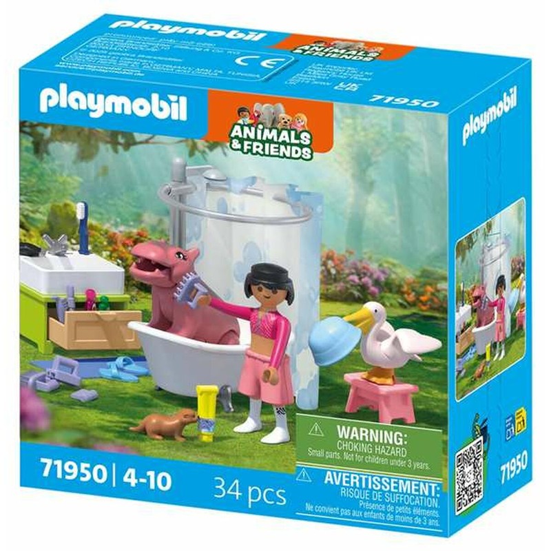 Set construcción educativo Playmobil para desarrollo infantil