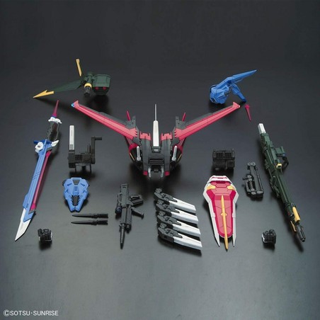 Bloques construcción infantiles avanzados: Gundam Perfect Strike montado