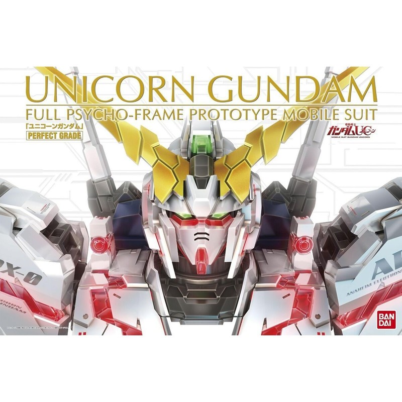 Regalo fans Gundam: el impresionante kit Bandai Unicorn PG 1/60