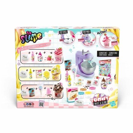 Componentes del kit de manualidades para niños, ideal para slime o kit pulseras