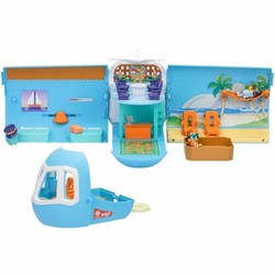 Playset Bluey avión transformable volando con Bluey y Bingo 2