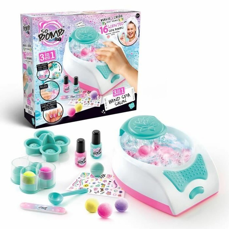 set belleza infantil Canal Toys Hand Spa Salon completo