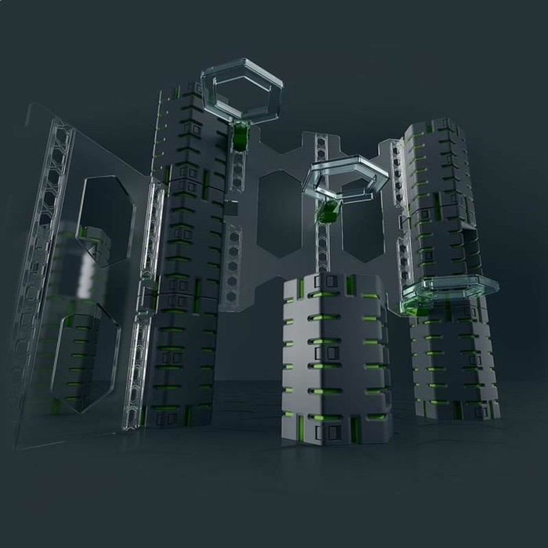 Juguete construcción motricidad fina GraviTrax PRO con piezas de expansión