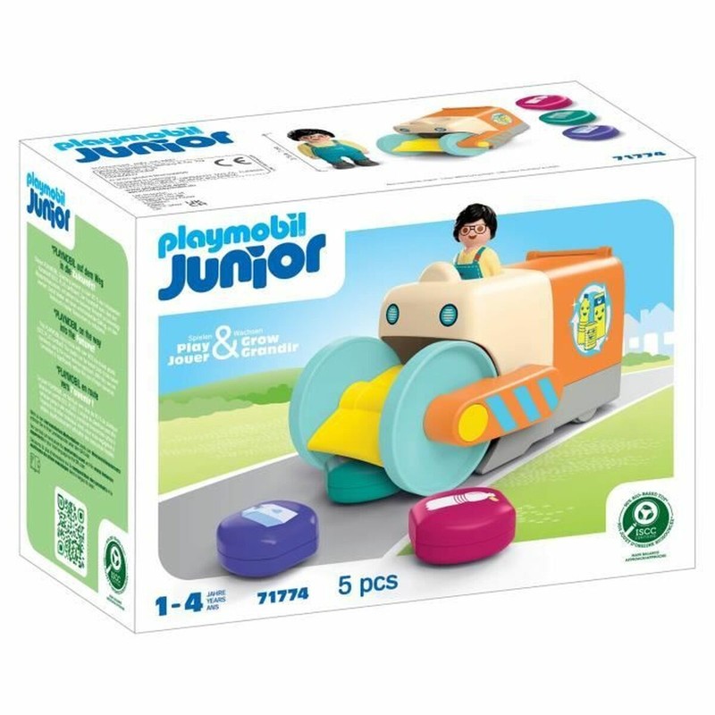 Juguetes construcción niños Playmobil Junior 71774