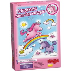 Juegos mesa niños HABA Unicorns in the Clouds en acción 2