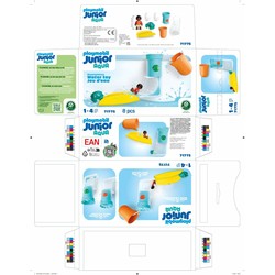 Juguetes construcción niños Playmobil Junior Water figura principal 2