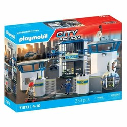Juguetes construcción niños Playmobil Central Policía