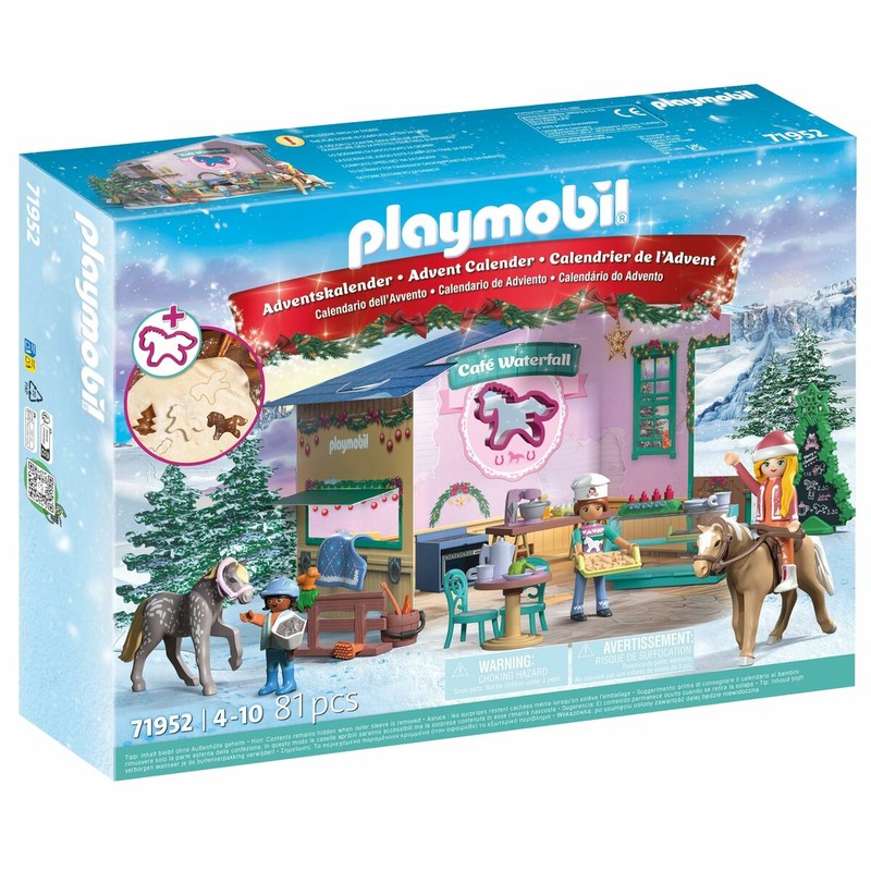 Playmobil Pastelería Navideña Figuras y Accesorios