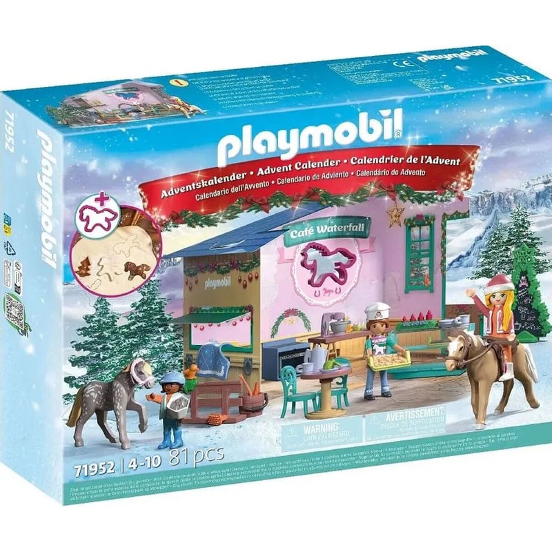 Caja Playmobil Calendario de Adviento Abierta