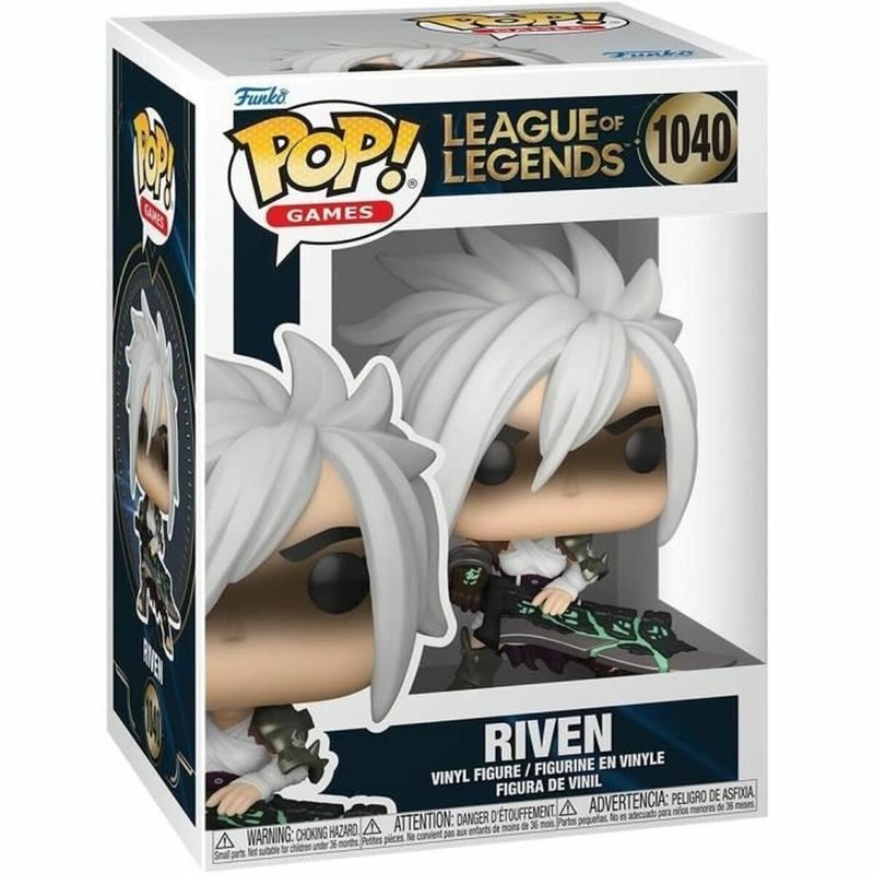 Figura coleccionable Funko Pop Riven 1040, ideal para juguetes construcción niños
